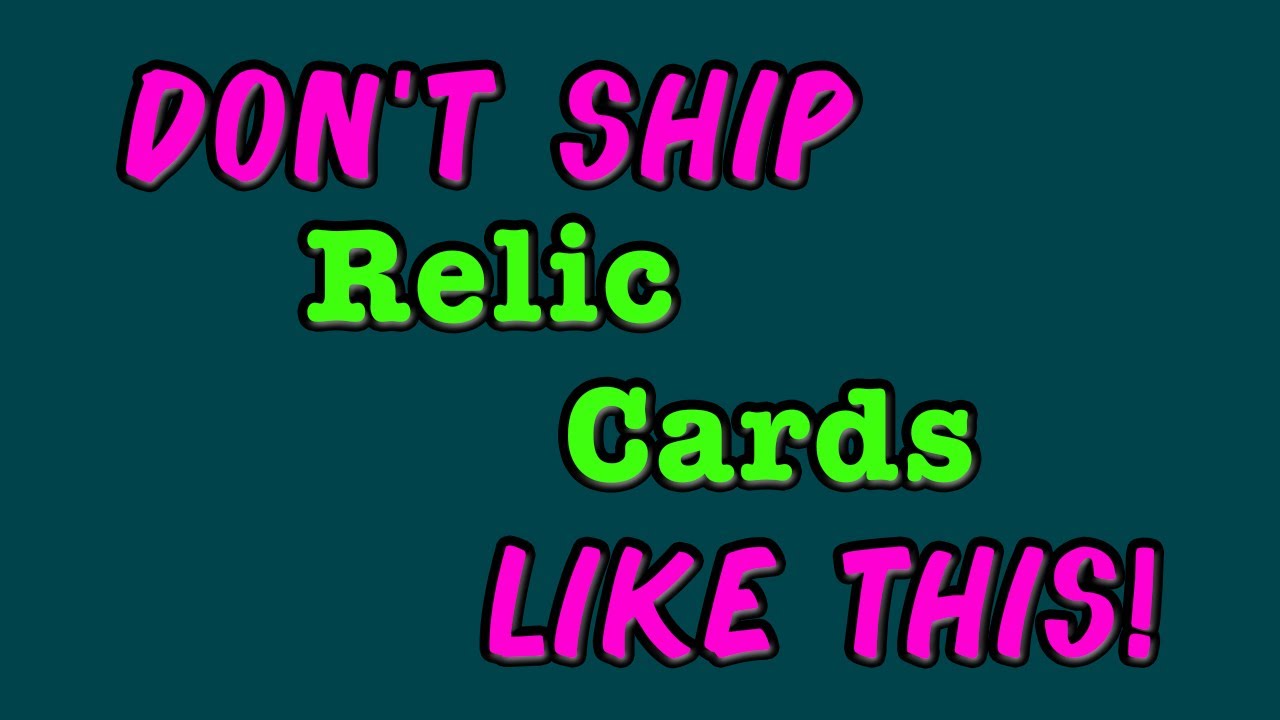 What Happens When You Ship Relic Card in PWE