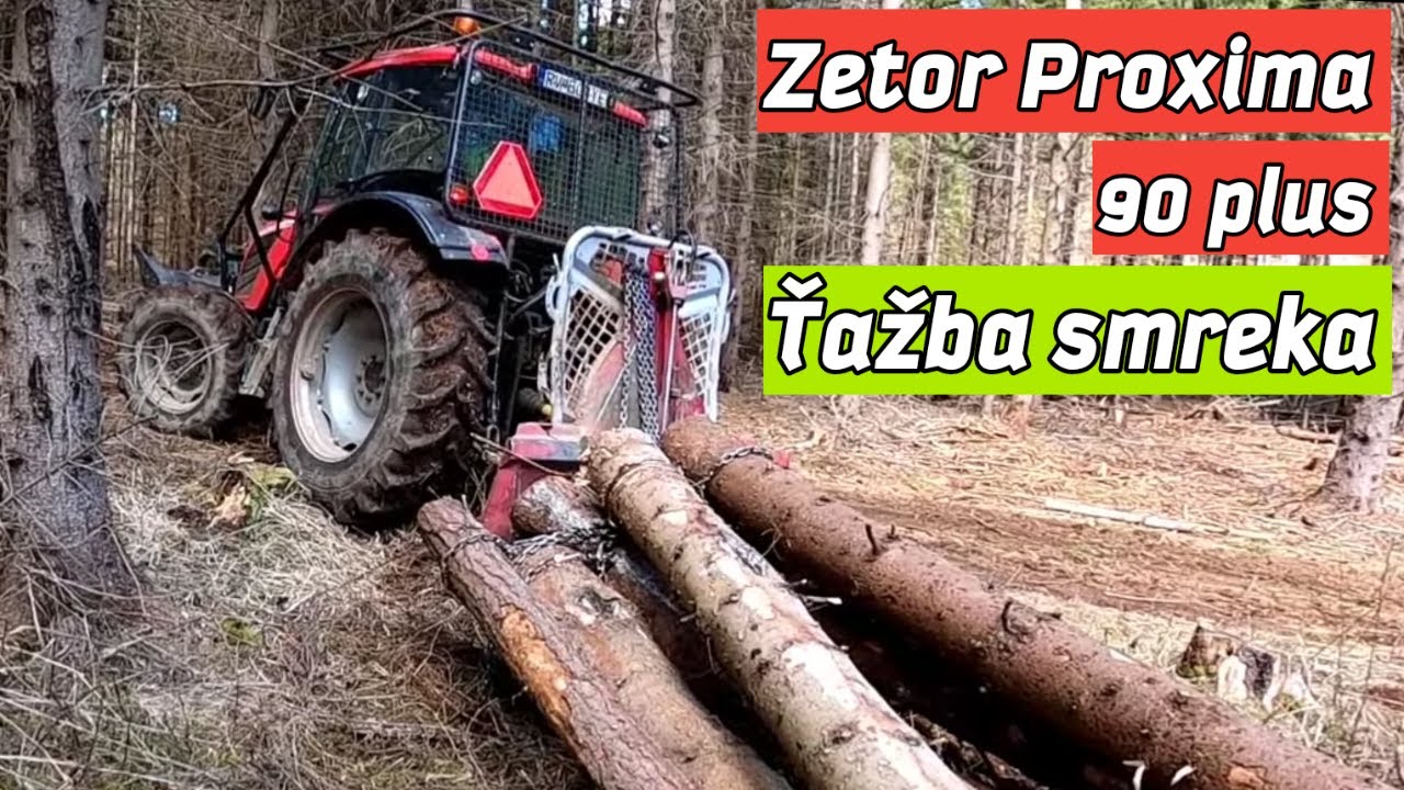 ZETOR PROXIMA 90 plus, Ťažba smreka, Stihl ms 462, Hard Work, Logging, Working in forest 🇸🇰, @AmlesOrvexLT100