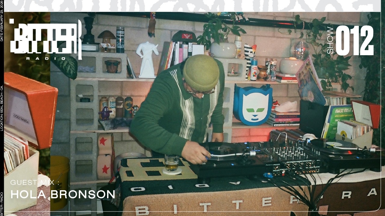 BITTER RADIO SHOW #012 WITH HOLA BRONSON