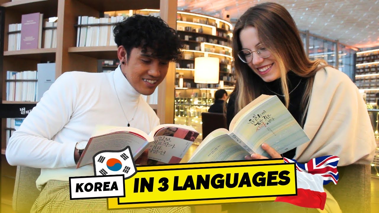 Foreigners speak about KOREA in 3 languages | EN PL KR