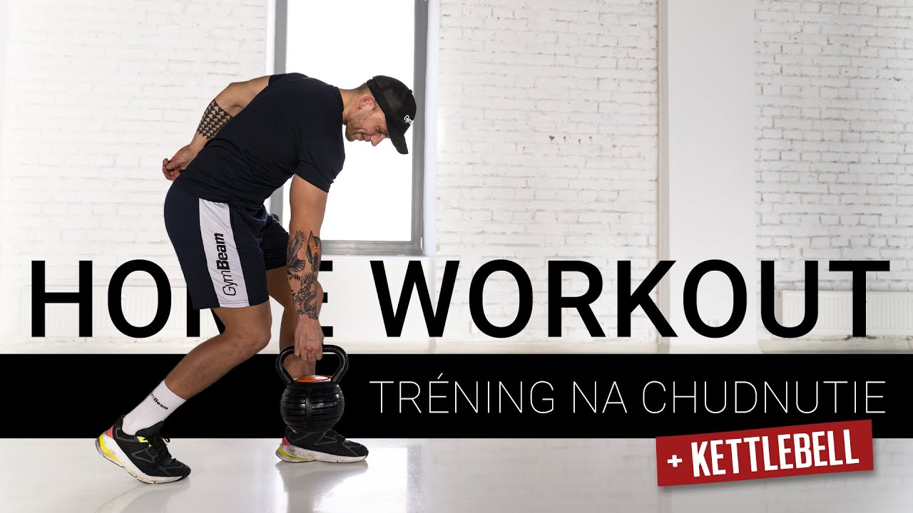 Intenzívny tréning s kettlebellom na spaľovanie tuku l Home workout l GymBeam