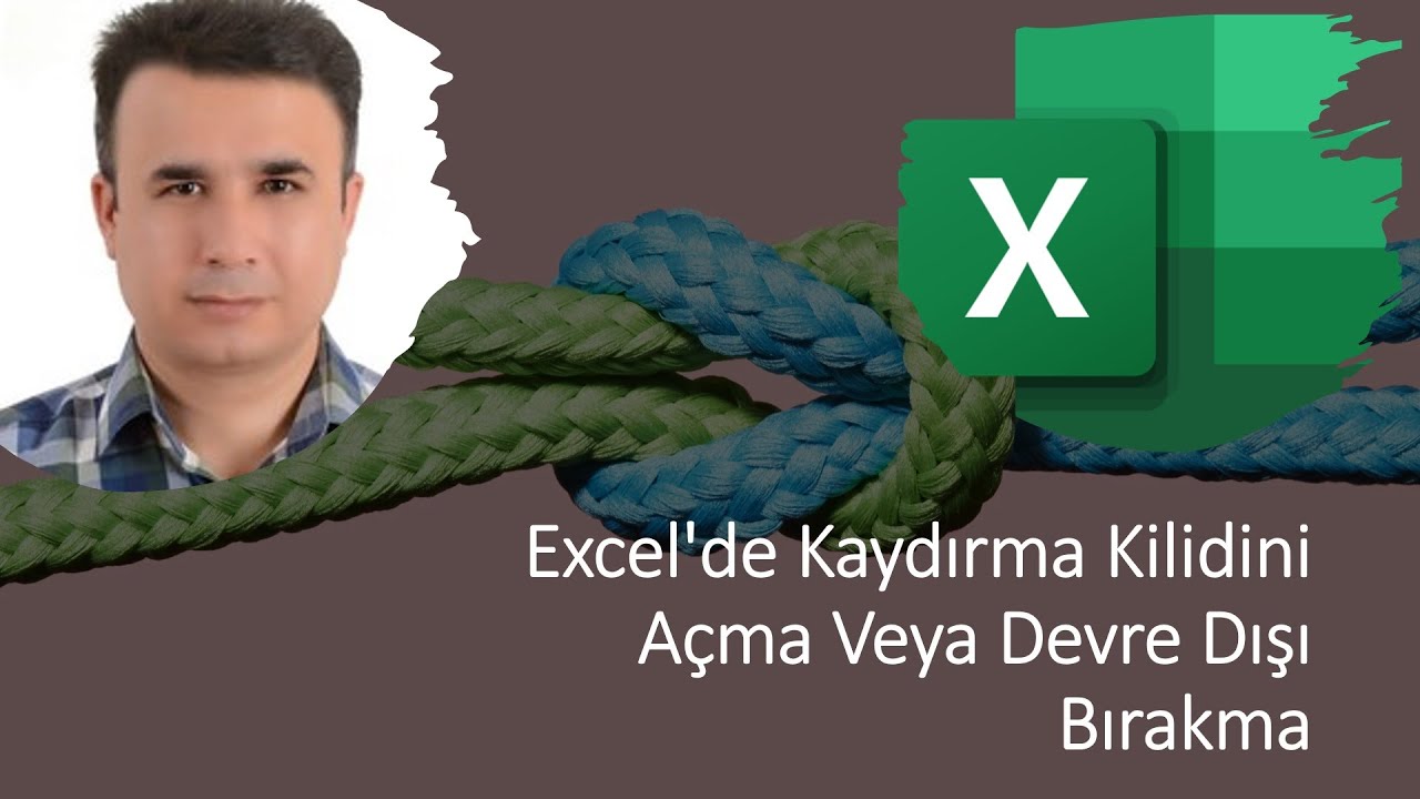 Excel'de Kaydırma Kilidini A&ccedil;ma Veya Devre Dışı Bırakma #excel #exceltips #exceleğitimleri