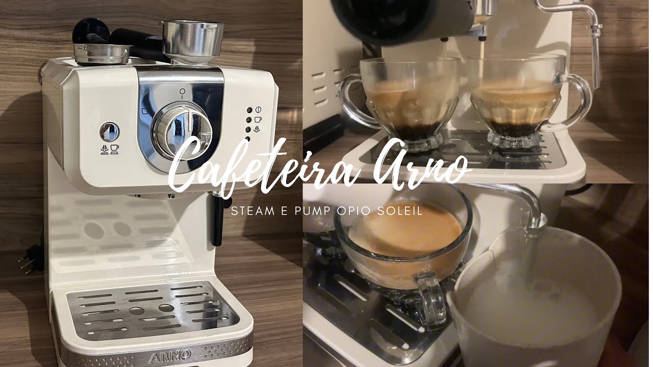 Cafeteira Arno Espresso Steam E Pump Opio Soleil