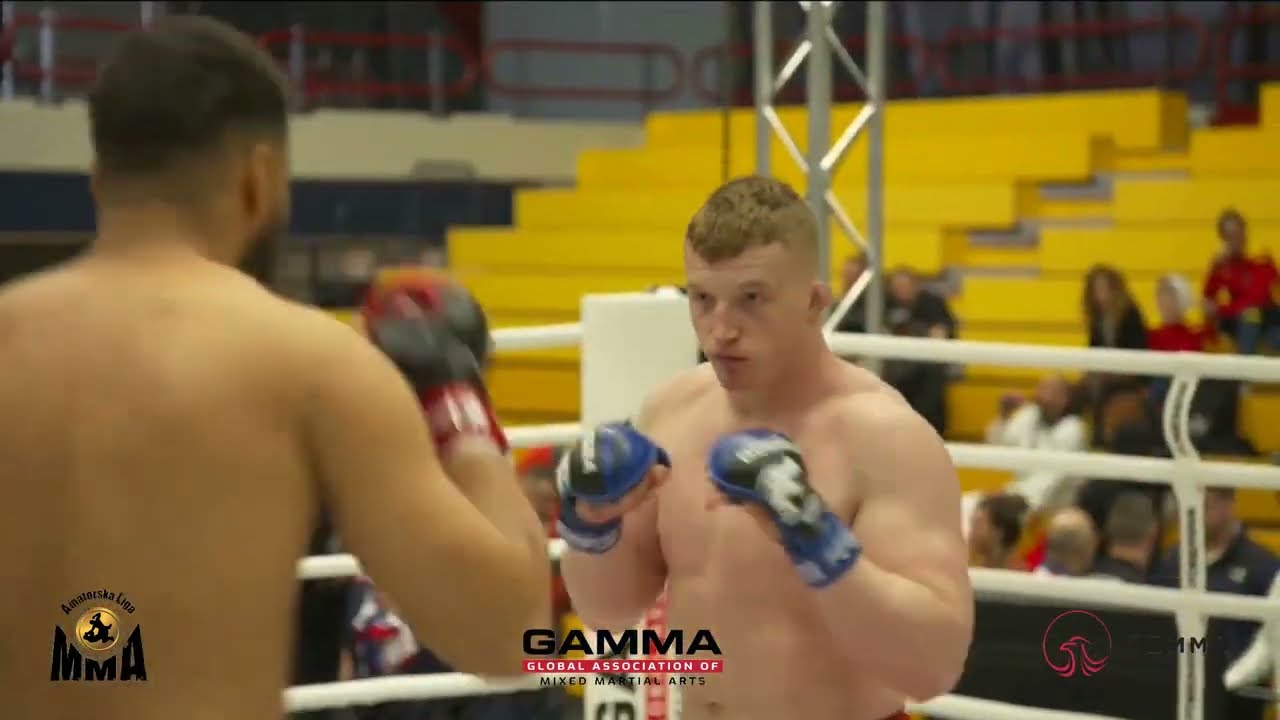 Mistrzostwa Świata MMA GAMMA 2021 Iwo Baraniewski kat. 120,2 kg (1/8 finału)