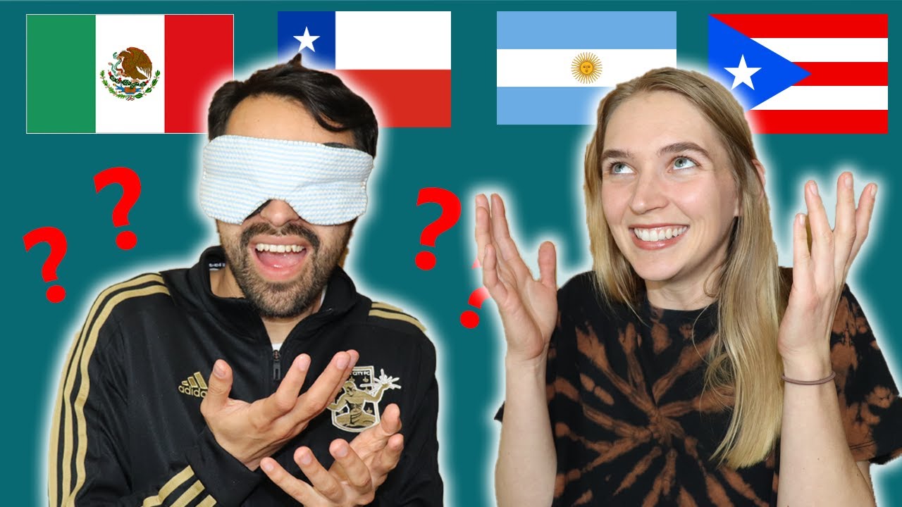 Spanish Accents GUESSING GAME! You won't BELIEVE who WON!