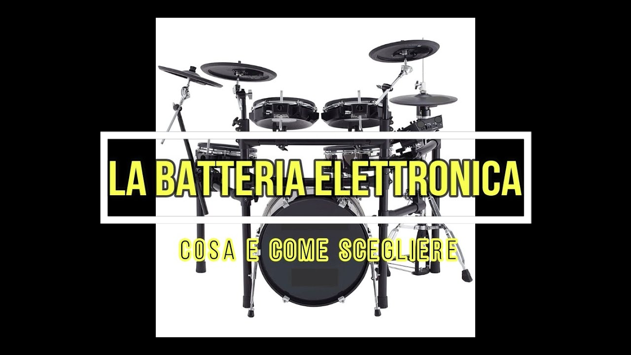 La Batteria Elettronica - Cosa e come scegliere - Entry Level