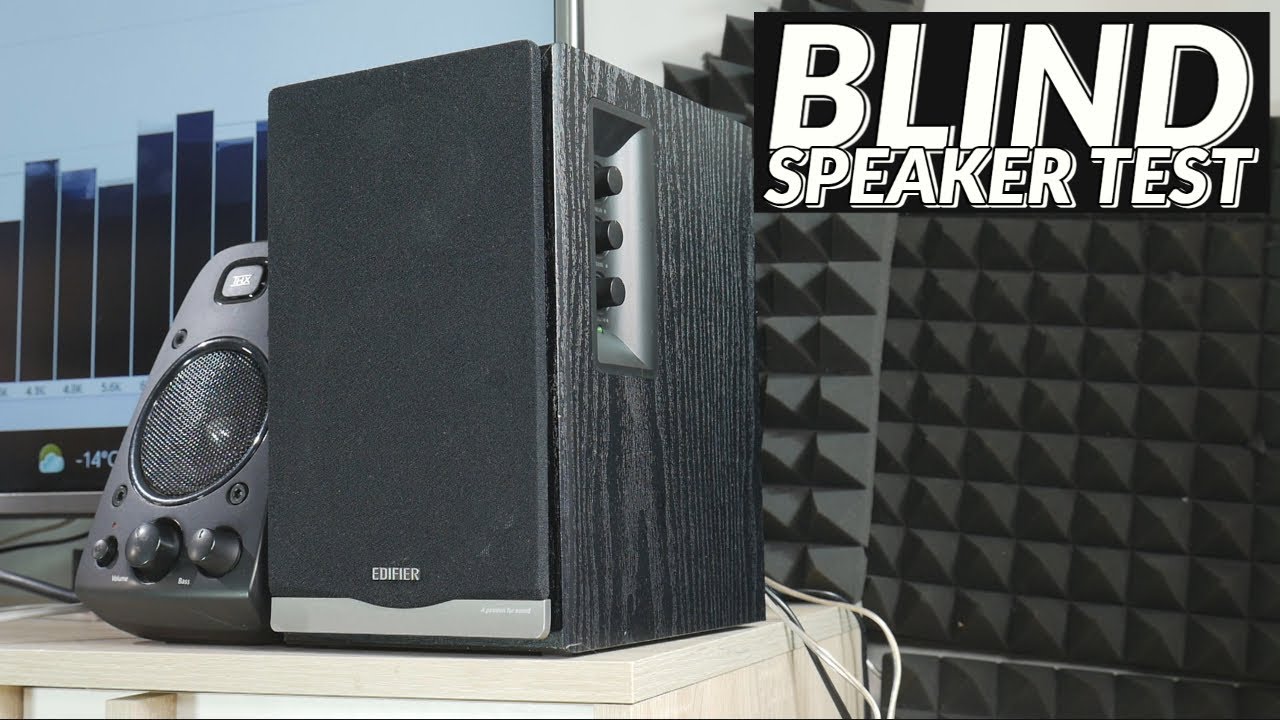 Edifier Studio VS Logitech z623 2.1 Speakers Blind Test