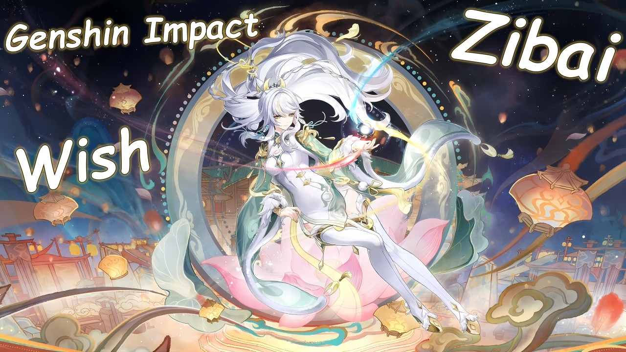 Genshin Impact💛Zibai💛WISH🟡CZ/SK