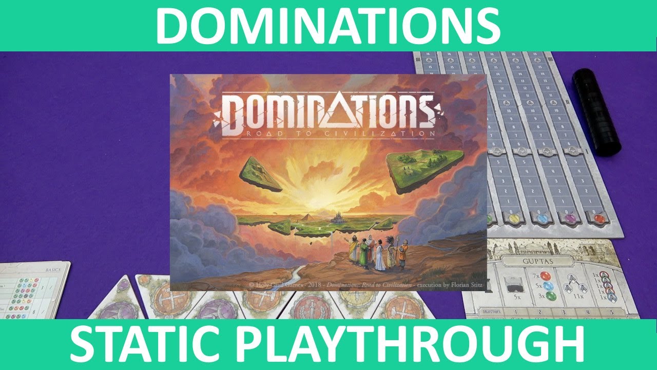 Dominations: Road to Civilization | Solo Playthrough (Static Camera) | slickerdrips