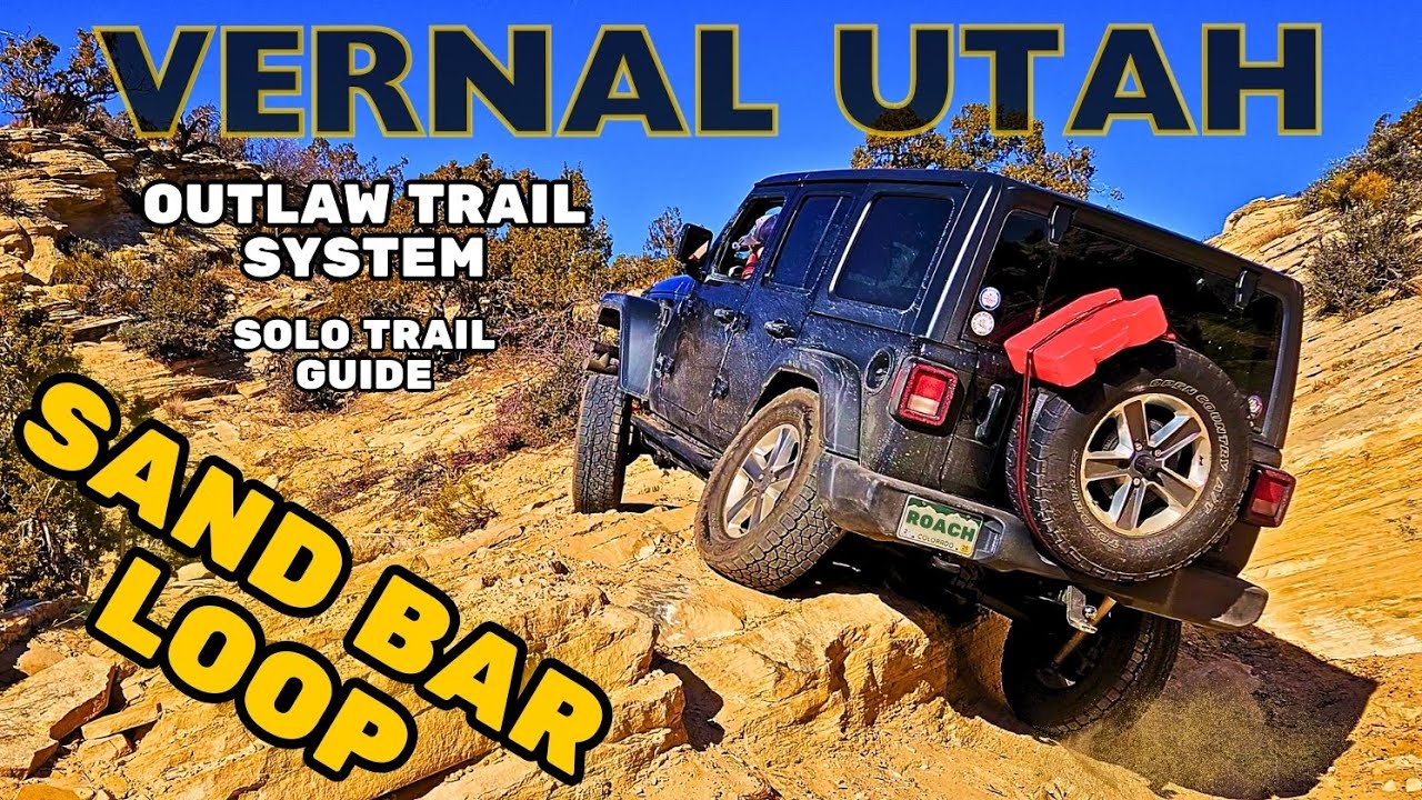 BEST Off-Roading in Northern Utah - Sand Bar Loop - Solo Trail Guide & Review - Vernal