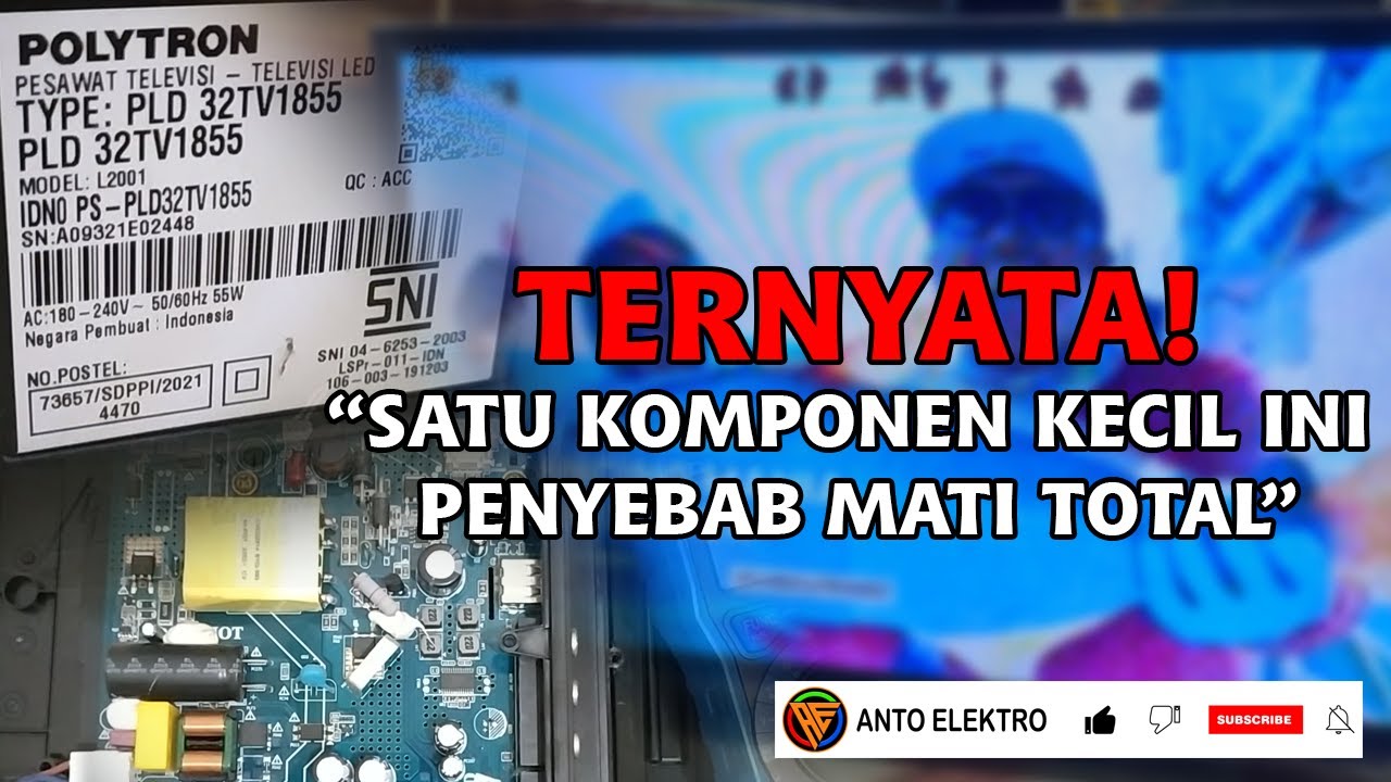 TV LED Polytron PLD 32TV1855 mati total