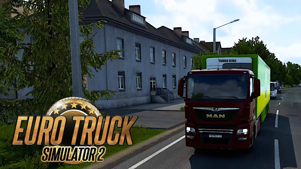 В Литву. Калининград - Каунас ➣ Euro Truck Simulator 2. #74 | Logitech G29