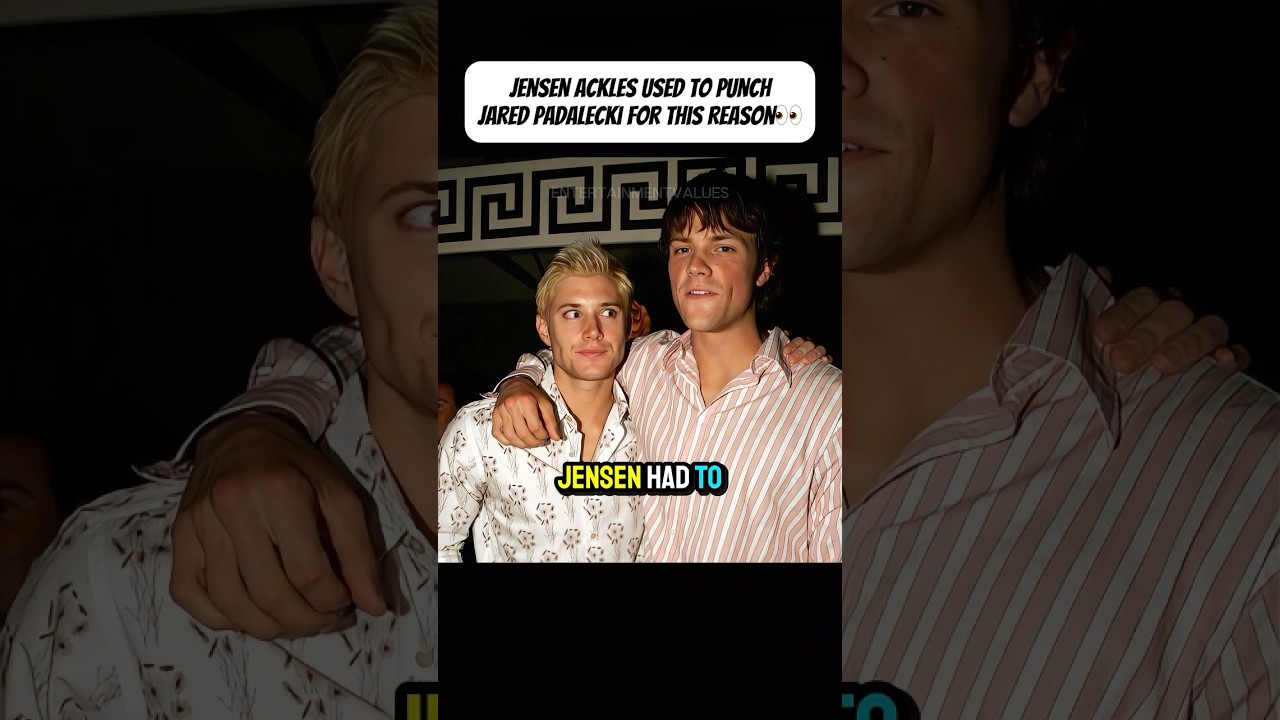 Jensen Ackles Used To Punch Jared For This Reason👀 #shorts #jensenackles