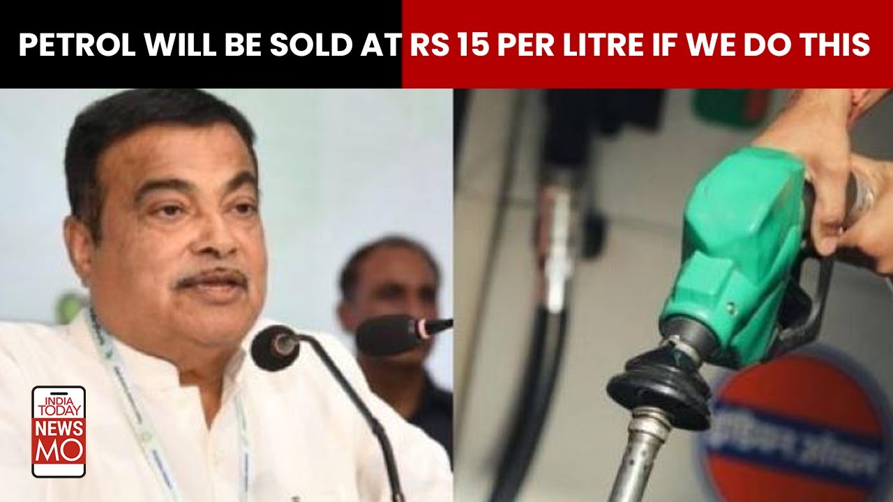 'Petrol Will Be Sold At Rs 15 Per Litre If': Nitin Gadkari's Idea Decoded | NewsMo