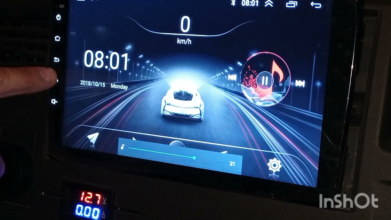 ford transit магнитофон 9 дюймов  установка андроид android 10.1