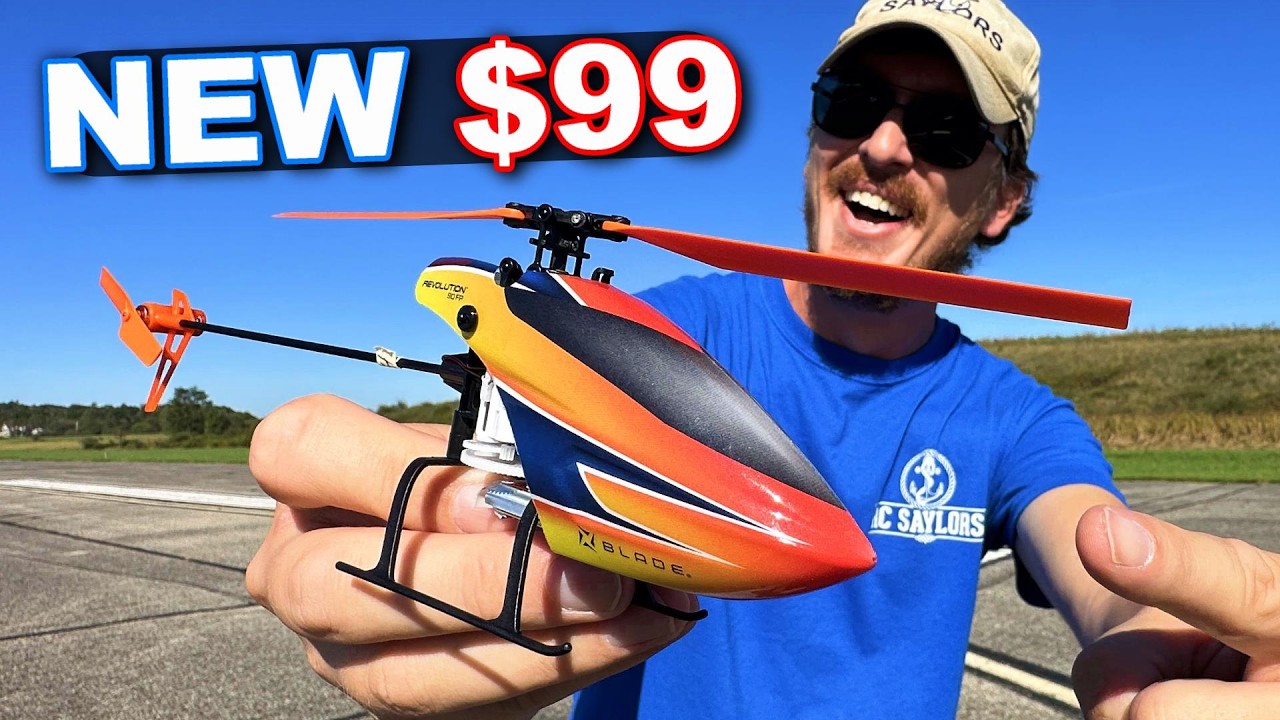 World's SMARTEST RC Helicopter UNDER $100 - Blade Revolution 90 FP RTF Under 250g