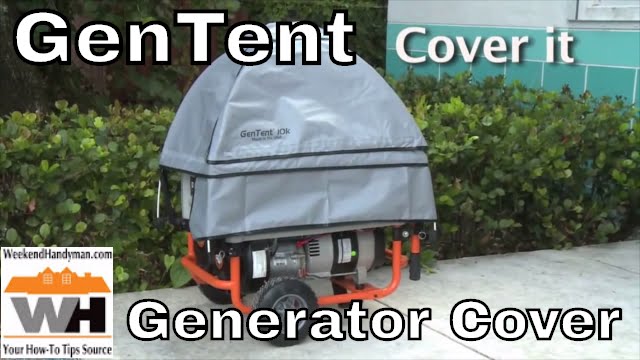 GenTent Wet Weather Protection Cover For Portable Generators | Weekend Handyman | #GenTentUSA
