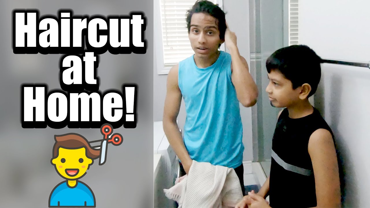Lock-Down Haircut at HOME! | வீட்டிலேயே முடி திருத்தலாம் | VelBros Tamil