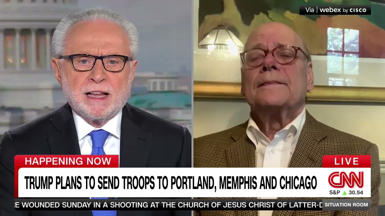 Rep. Steve Cohen joins Wolf Blitzer to discuss Trump's deployment of National Guard to Memphis