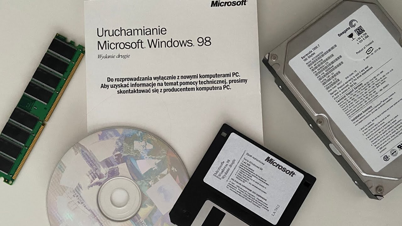 Instalacja Windows 98SE a zintegrowana karta graficzna