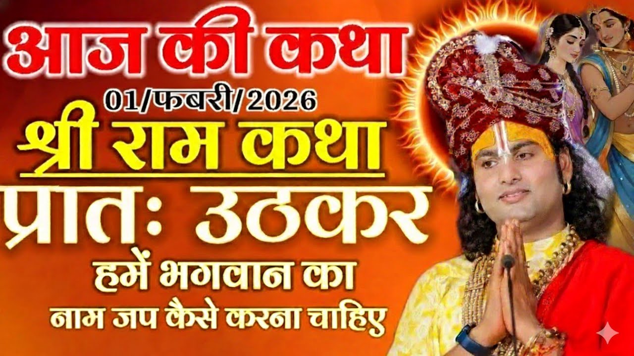 🙏आज की कथा 💥 30 जनवरी 2026💥 श्री अनिरुद्ध आचार्य जी महाराज ❤️ स्पेशल कथा #aniruddhacharya