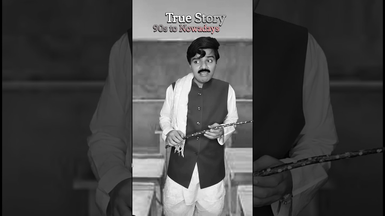 90s to Nowadays Students😔(True story) #shorts #funnyshorts #school #sraoster #emotional