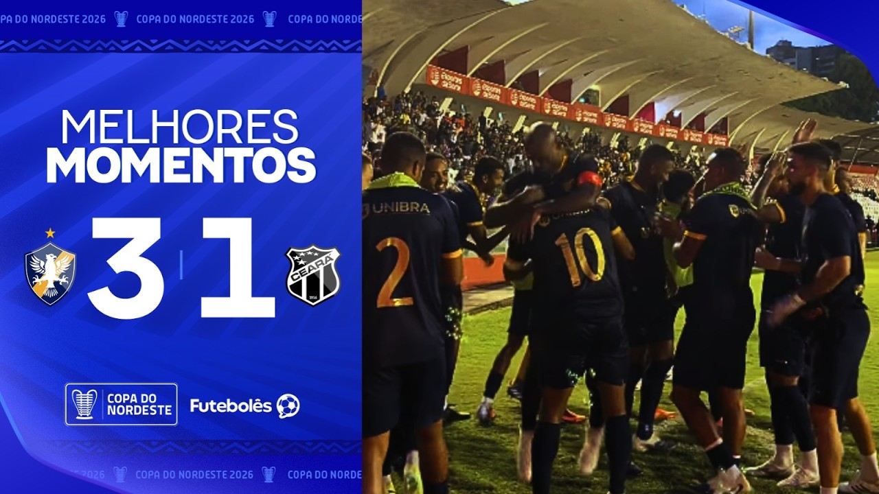 MELHORES MOMENTOS | RETR&Ocirc; 3x1 CEAR&Aacute; | Vov&ocirc; perde 1&ordf; em 2026