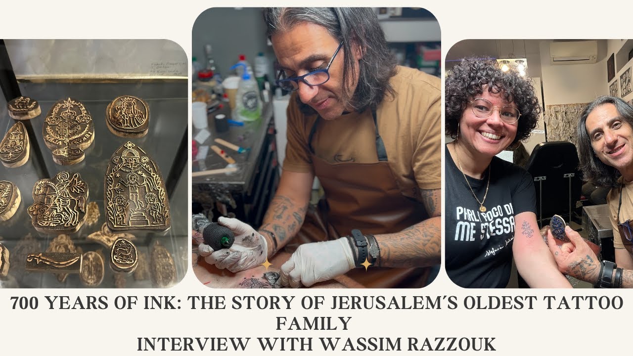 700 Years of Ink: The Story of Jerusalem's Oldest Tattoo Family | Interview with Wassim Razzouk