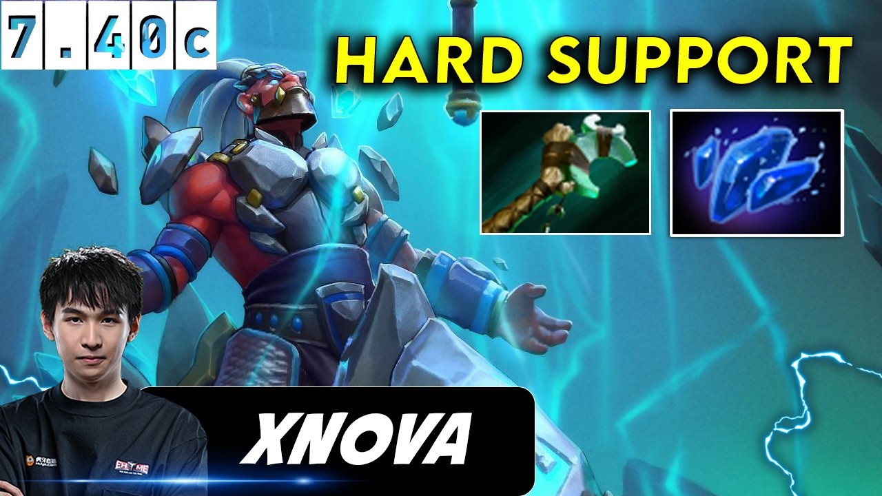 xNova Disruptor Hard Support - Dota 2 Patch 7.40c Pro Pub Gameplay
