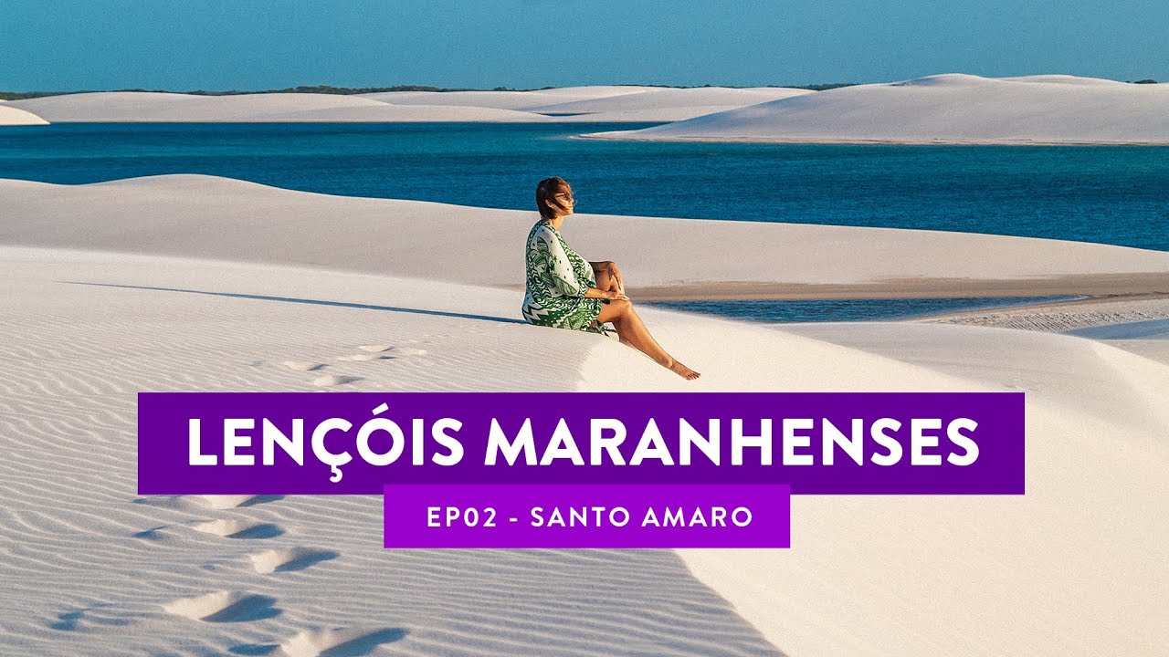 As LAGOAS mais LINDAS dos LENÇÓIS MARANHENSES - Santo Amaro do Maranhão