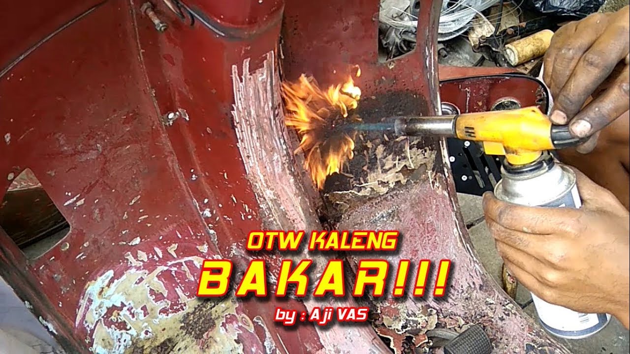 Cara Mudah dan Murah meng Kaleng kan Vespa || Aji VAS