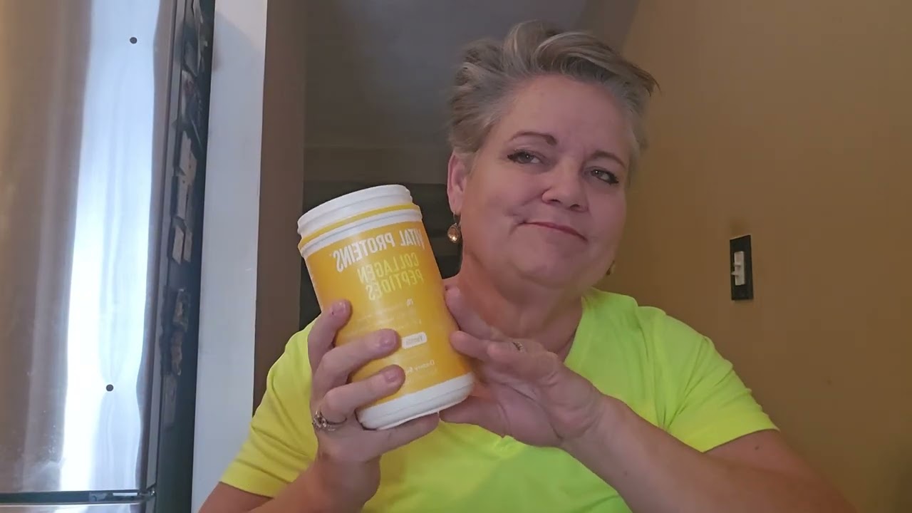 Delicious Vanilla Collagen Peptides for Strong Hair Skin and Nails