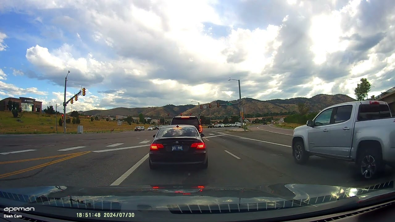 Denver Dash Cam - Deer Crossing Colfax at 6th Ave