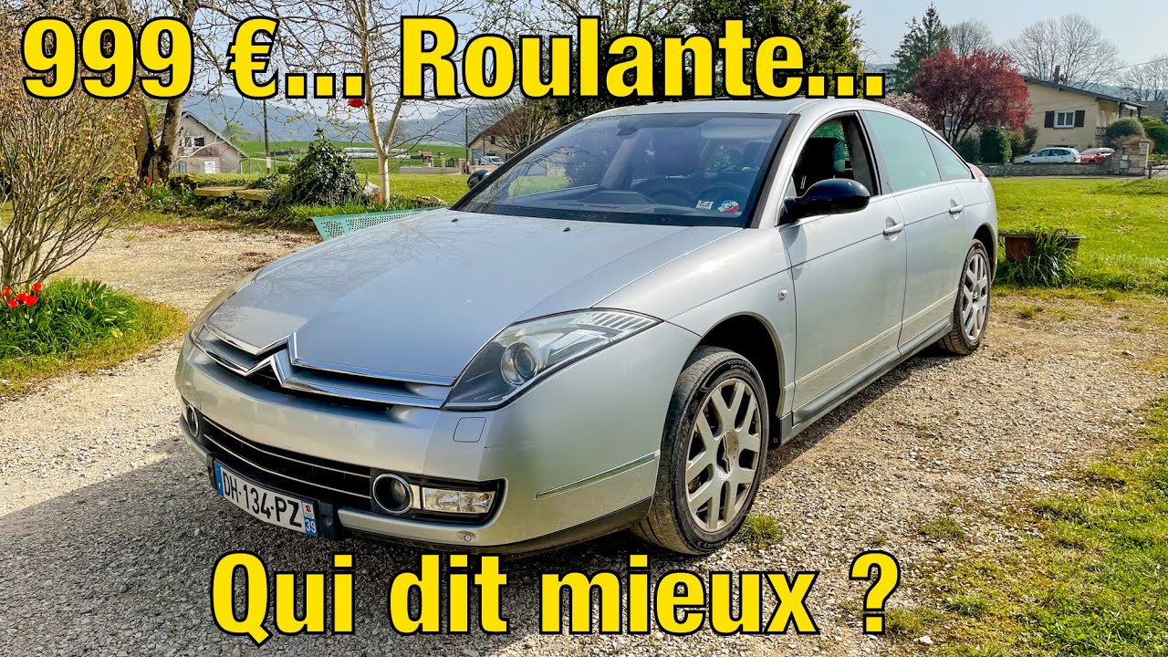 Citroën C6 roulante à 999€