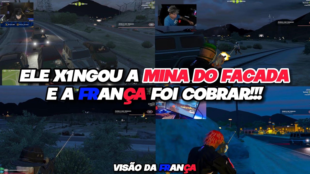 ELE X1NG0U A MINA DO FACADA E A FRANÇA FOI COBRAR!!! VAI DE BAN!!!