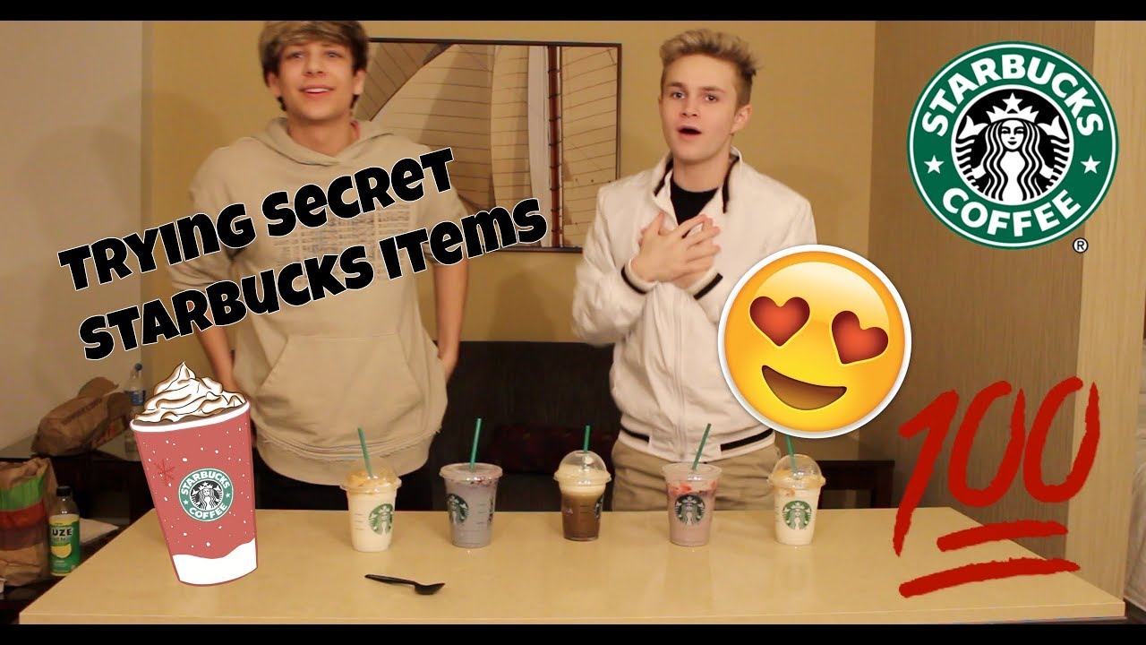TASTING STARBUCKS SECRET MENU ITEMS