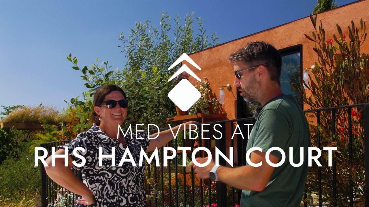 A Mediterranean Balcony Garden at RHS Hampton Court with Garden Designer Katerina Kantalis