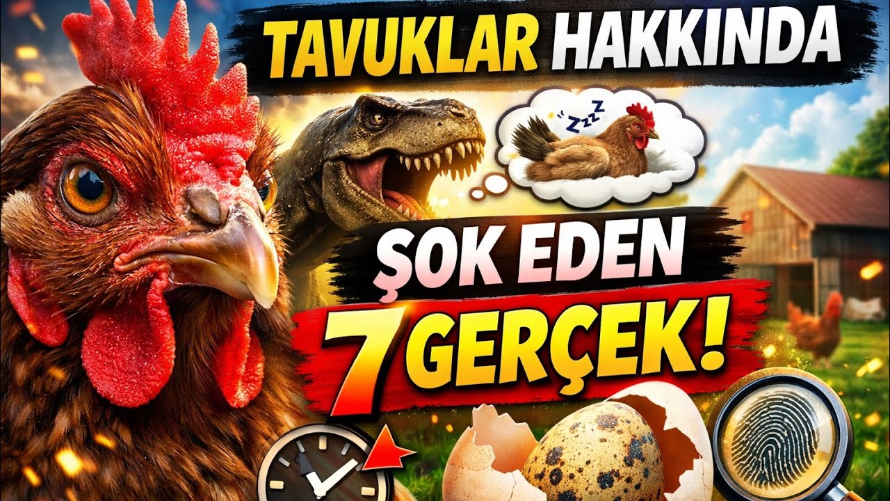 Tavuklar hakkında 7 ilginç bilgi!
