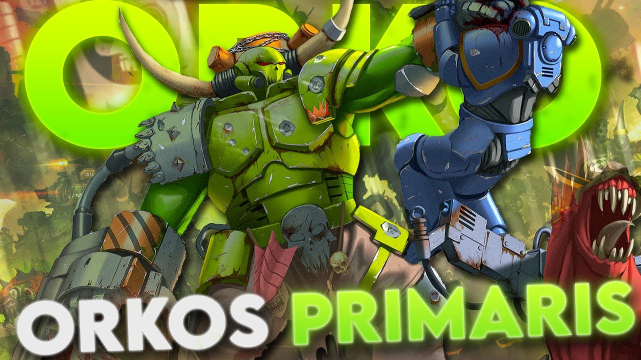 ¿Los Orkos Primaris Existiran En WARHAMMER? Todo El BRUTAL Lore De Los Orkos ACTUALIZADO