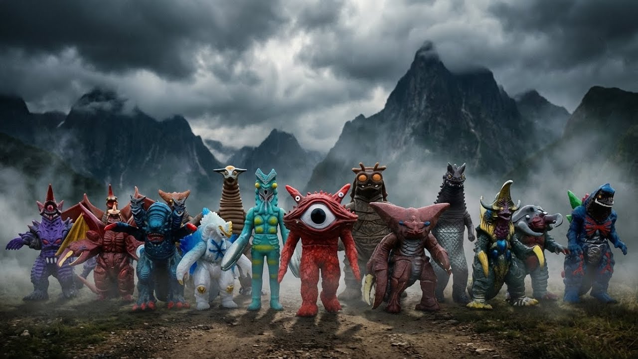 ULTRA KAIJU | MONSTER ULTRAMAN Gomora, Red King, Zetton, Alien Baltan, Golza, Five King, Antlar