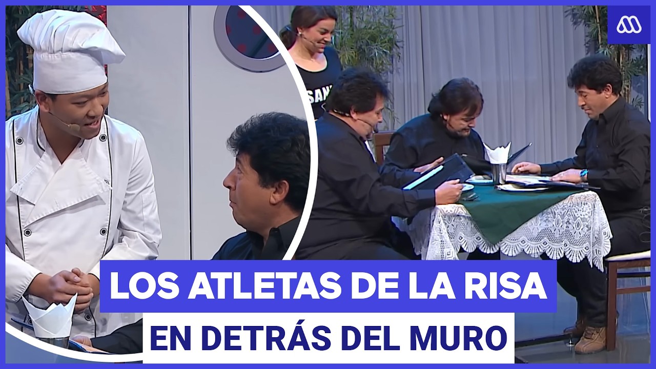 Los Atletas de la risa en el divertido restaurante de Detr&aacute;s del Muro | Mejores Momentos de MCC
