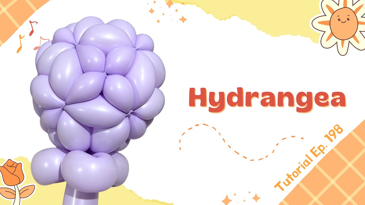 💟 How to make a Hydrangea | Step-by-step Tutorial