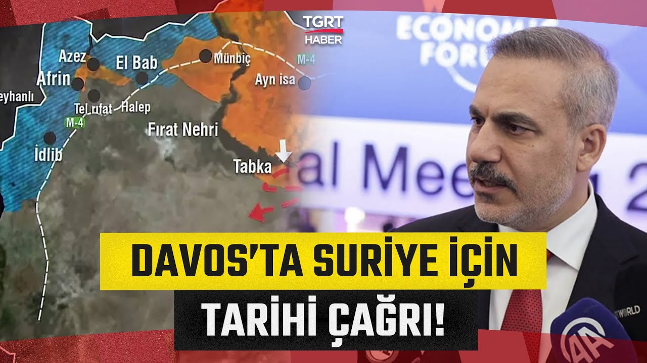 Hakan Fidan Davos'daki Barış Kurulu'nda Konuştu: Suriye'nin Birliği Bölge İçin Önemli!' - TGRT Haber