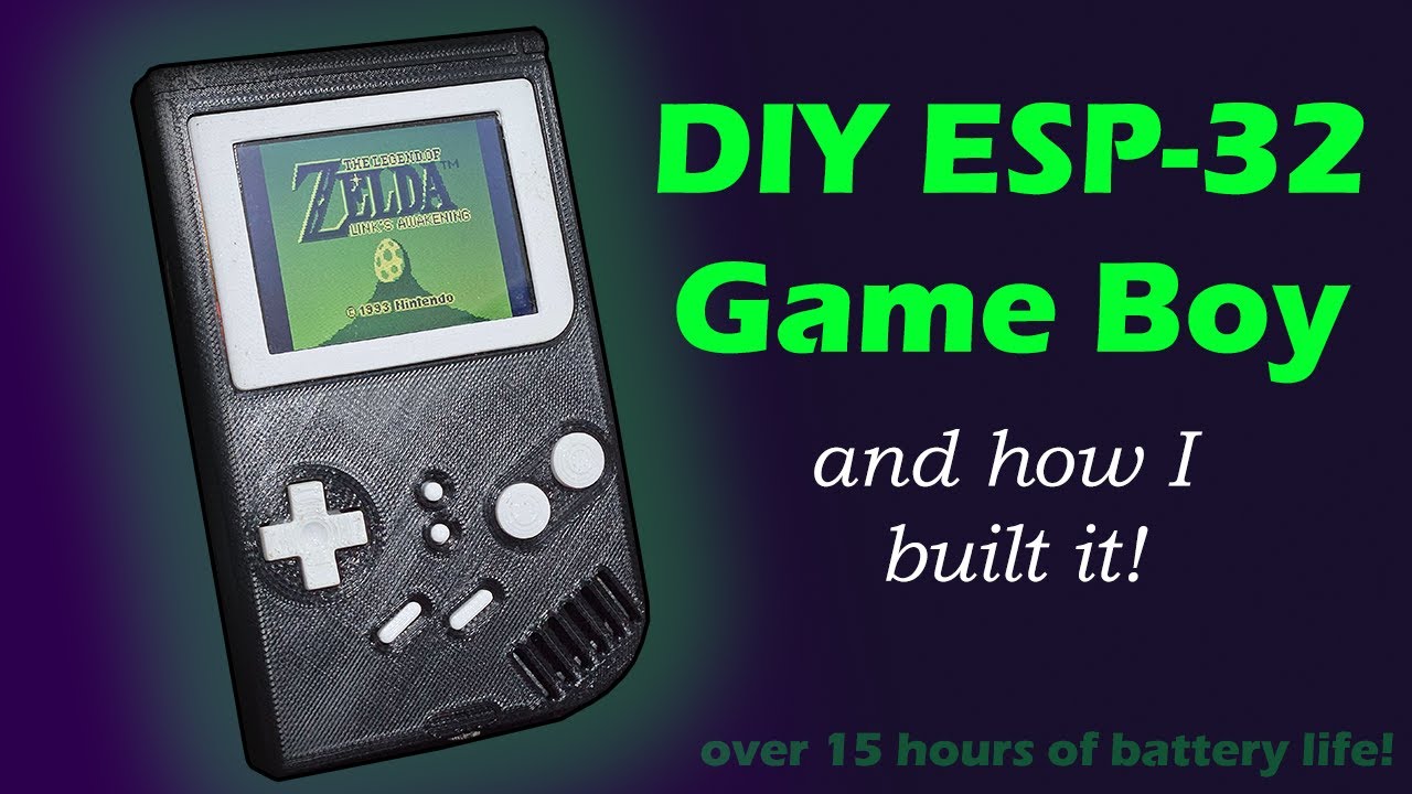 How I made my own Game Boy with an ESP-32
