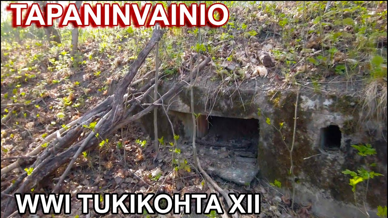 WWI Tukikohta 12 asema 1: Tapaninvainion unohdetut puolustusasemat ihmisten takapihoilla