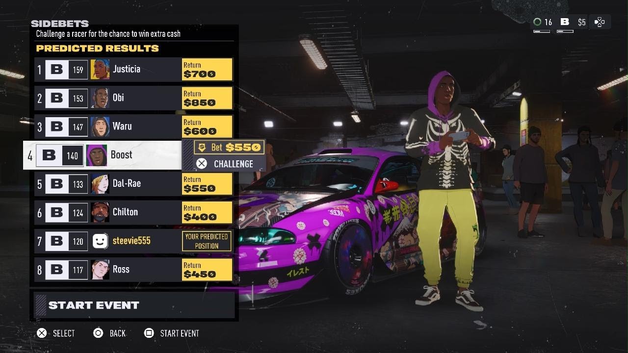 Need for Speed Unbound Easy entry