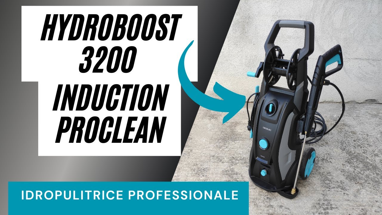 Hydroboost 3200 induction proclean - l'idropulitrice professionale per una pulizia perfetta!