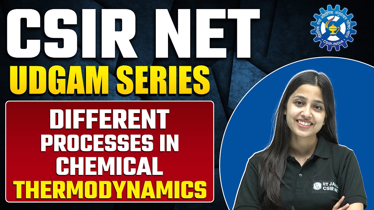 Different Processes in Chemical Thermodynamics | CSIR NET 2023