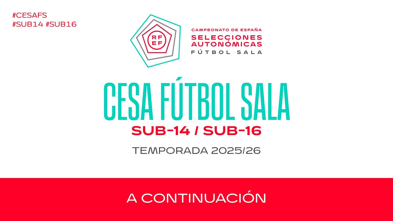 6 SUB 16  Navarra - Melilla / 1er partido E1  I 25/26 I 🔴Futsal RFEF 2