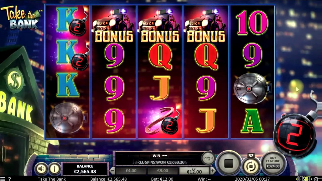 👑 Take The Bank Big Win Hot Streak 💰 A Slot By Betsoft.